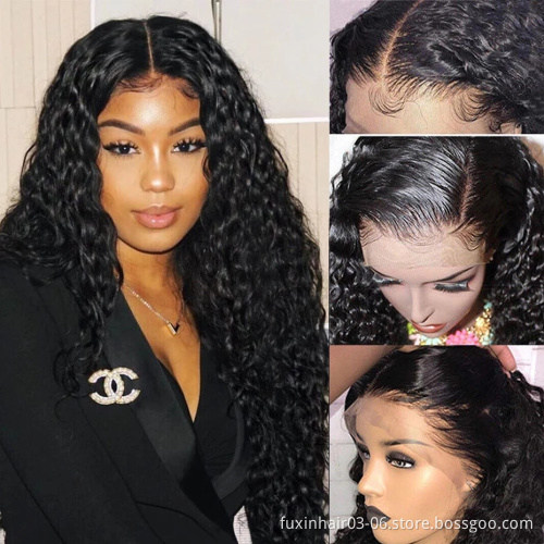 Wholesale 100% Brazilian Bone Straight Hair Extensions Vendor Black Women Curly Lace Closure Frontal Human Hair Extension Wigs
